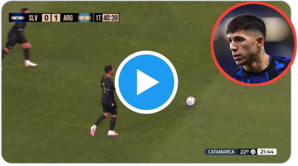 Enzo Fernandez scores poacher’s goal to justify long trip to South America…(Watch video)